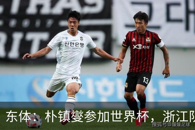 东体：朴镇燮参加世界杯，浙江队将获得总额约31.9万美元补偿