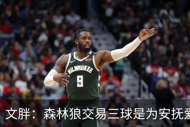 文胖：森林狼交易三球是为安抚爱德华兹 他一赛季被包夹近1000次