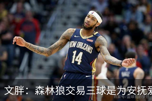 文胖：森林狼交易三球是为安抚爱德华兹 他一赛季被包夹近1000次